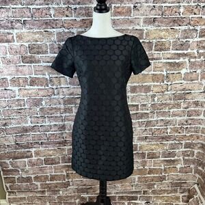 Muse Black‎ Polka Dot Party Cocktail Dress Women's Size 8 Career Elegant